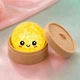 Антистресс игрушка сквиш Пельмень Glitter LED, 10 см, светящийся, Желтый (Squishy Dumpling) - изображение 10