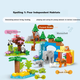 Конструктор LEGO DUPLO Дика природа 3 в 1 92 деталі - зображення 6