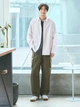 Рубашка хлопковая мужская Uniqlo 234596809 M Сиреневая (1160316058) - изображение 3