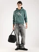 Худи утепленное мужское Calvin Klein 253258891 M Зеленое (1160436467) - изображение 6