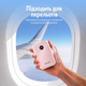 Універсальна батарея Vention 10000mAh 22,5W Fast Charging USB-A 2xUSB-C із вбудованим кабелем Pink (FKAP0-C) - зображення 3