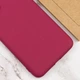 Чохол TPU GETMAN Liquid Silk Full Camera для Xiaomi Redmi 14C / Poco C75 Бордовий / Marsala - зображення 3