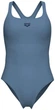 Суцільний купальник Arena SOLID SWIMSUIT CONTROL PRO BAC сірий середня посадка з м'якою чашкою розмір 44 - зображення 1