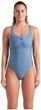 Суцільний купальник Arena SOLID SWIMSUIT CONTROL PRO BAC сірий середня посадка з м'якою чашкою розмір 44 - зображення 4