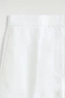 Жіночі лляні шорти COS Tailored Elasticated Linen Shorts Білі 34 (1262844007) - изображение 6