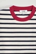 Жіноча футболка COS Clean Cut T-Shirt Black / White / Red / Striped S (1325526019) - изображение 6