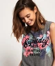Майка женская Superdry 173171 L Серая (2200004640600) - изображение 2