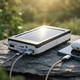 Мобильная зарядка UNIQUE 90000/9600 мАч SOLAR - изображение 3