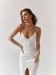 Довгі фатинові рукавички прозорі s/m/l білий (30r001) - изображение 8