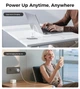 Сетевое зарядное устройство CHOETECH PowiX USB-A/USB-C PD 30W White (PD9009-EU-WH) - изображение 8