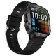 Розумний годинник Smart Expert Nano Rubber 50х43,5х12,2 мм Сталь Чорний - зображення 4