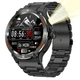 Смарт-годинник Smart Advanture Steel Black OLED 360x360 мм Полікарбонат Чорний - зображення 1