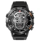 Розумний годинник Smart Delta K52 48х12,5 мм Сталь Чорний Rubber - зображення 5