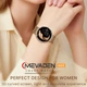 Смарт-часы Smart Luna Rubber Black 46 мм металл каучук черный - изображение 4