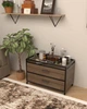 Універсальна мобільна тумба в стилі лофт EcoLoft Модус DSP-1509-4 Монтеверде - зображення 3