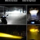 Светодиодная LED-лампа для мотоцикла BA20D H6 12-80В 1320Лм яркий белый свет - изображение 3