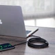 Кабель USB Type-C > USB Type-C Baseus Cafule Flash Charging PD 2.0 100W 2.0m (CATKLF-AL91) Red/black - зображення 6