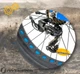 Жіночий чоловічий велосипед Fatbike 26 IWOBIKE Shimano Aluminum Discs Lightweight 2025 - зображення 10