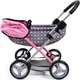 Wózek głęboki dla lalki Bayer Cosy 70 cm Pink/Grey (4003336127669) - obraz 5