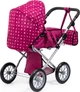 Wózek dla lalki Bayer City Star 70 cm Pink 13667AA (4003336136678) - obraz 3
