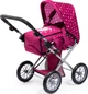 Wózek dla lalki Bayer City Star 70 cm Pink 13667AA (4003336136678) - obraz 7