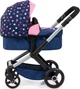 Wózek głęboki dla lalki Bayer XEO 70 cm Blue/Pink (4003336170160) - obraz 2