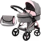 Wózek dla lalki Bayer Design City Max 17533AA Szaro-różowy (4003336175332) - obraz 1