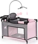 Łóżko dla lalek Bayer Multifunctional do 46 cm Szaro-Różowe (4003336417258) - obraz 2