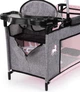 Łóżko dla lalek Bayer Multifunctional do 46 cm Szaro-Różowe (4003336417258) - obraz 5