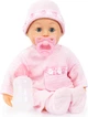 Lalka Bobas Bayer First Word Baby 38 cm miękki różowy (30543) (4003336417500) - obraz 5