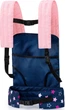 Nosidełko dla lalki Bayer 32.5 cm Blue/Pink (4003336622164) - obraz 3