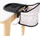 Stolik do karmienia lalek Bayer Design z tacką Beżowy z czarnym 65931AA (4003336659313) - obraz 6