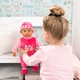 Lalka bobas Bayer Design Babypuppe First Words Jasnoróżowa 38 cm (4003336938258) - obraz 5