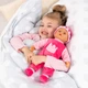 Lalka bobas Bayer Design Babypuppe First Words Jasnoróżowa 38 cm (4003336938258) - obraz 7