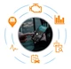 Автомобильный сканер / детектор KONNWEI KW906 OBD / ОБД II ELM327 V1.5 автосканер с Bluetooth 5.0 для диагностики машины / автомобиля, черный (110848051) - изображение 4