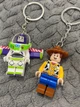 Парные брелоки Toy Story Базз Лайтер (Buzz Lightyear) и Вуди (Woody) Лего История Игрушек Брелки - изображение 4