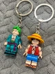 Парные Брелки Anime One Piece Дуэт Monkey D. Luffy (Монки Д. Луффи) и Roronoa Zoro (Ророноа Зоро) Аниме - изображение 4