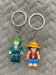 Парные Брелки Anime One Piece Дуэт Monkey D. Luffy (Монки Д. Луффи) и Roronoa Zoro (Ророноа Зоро) Аниме - изображение 5