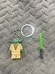 Брелок Star Wars: Мастер Yoda (Йода) со световым мечом - изображение 1