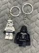 Парные Брелоки Star Wars Darth Vader (Дарт Вейдер) и Stormtrooper (Штурмовик) Брелки Звездные Войны - изображение 1