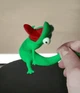 Подвижная ящерица Том на пружине. Lizard Tom — антистресс-игрушка, фигурка персонажа из мультфильма «Хопс». - изображение 6