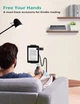 Пульт перегортання сторінок Tryone для Kindle Kobo iPad iPhone з RF-клікером і автозатискачем - зображення 2