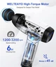 Профессиональный перкуссионный массажер для тела WELTEAYO Massage Gun (6 насадок) - изображение 3