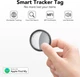Bluetooth-трекер Tukio Tracker Tag для Apple Find My, ключей, багажа и кошелька, IP67, черный с серым чехлом - изображение 2