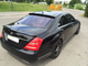 Спойлер лип багажника Mercedes-Benz S class W221 2005-2013 ABS пластик, колір чорний глянець для Mercedes-Benz S class W 221 2005-2012 (8366) - зображення 3
