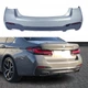 Задний бампер M Paket LCI BMW 5 Series G30 LCI 2017-2022 для BMW 5 series G30 2017-2023 (7904) - изображение 1