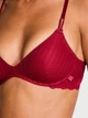 Комплект белья Victoria's Secret бюст Push-Up и трусики тонг 1160706616 (Бордовый 34D/M) - изображение 4