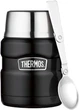 Пищевой термос Thermos 470 нержавеющая сталь широкий отворот складная ложка Black - изображение 1