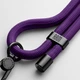 Ремешок для смартфона ArmorStandart Rope with Clear holder Black/Amethyst (ARM91364) - изображение 3