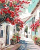 Картина за номерами "Квіткова вулиця" Riviera Blanca 40x50 см RB-1281 - зображення 1